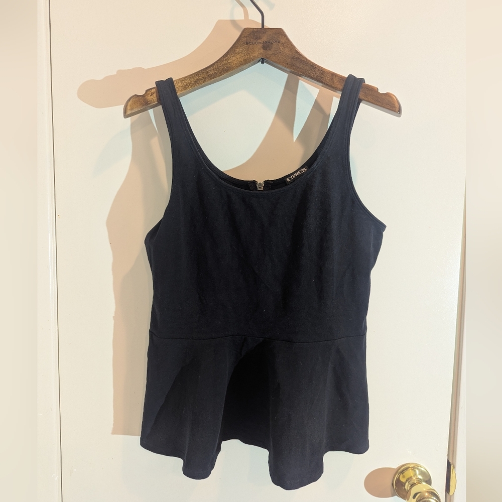 Express Black Sleeveless Top